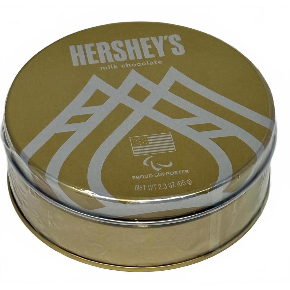 Hershey’s Team USA Paralympics Gold Medal Tin Winter Olympics 2026 New Sealed